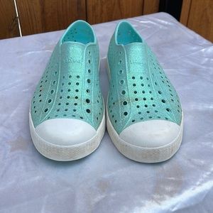 Native Jefferson Turquoise Blue Sparkle